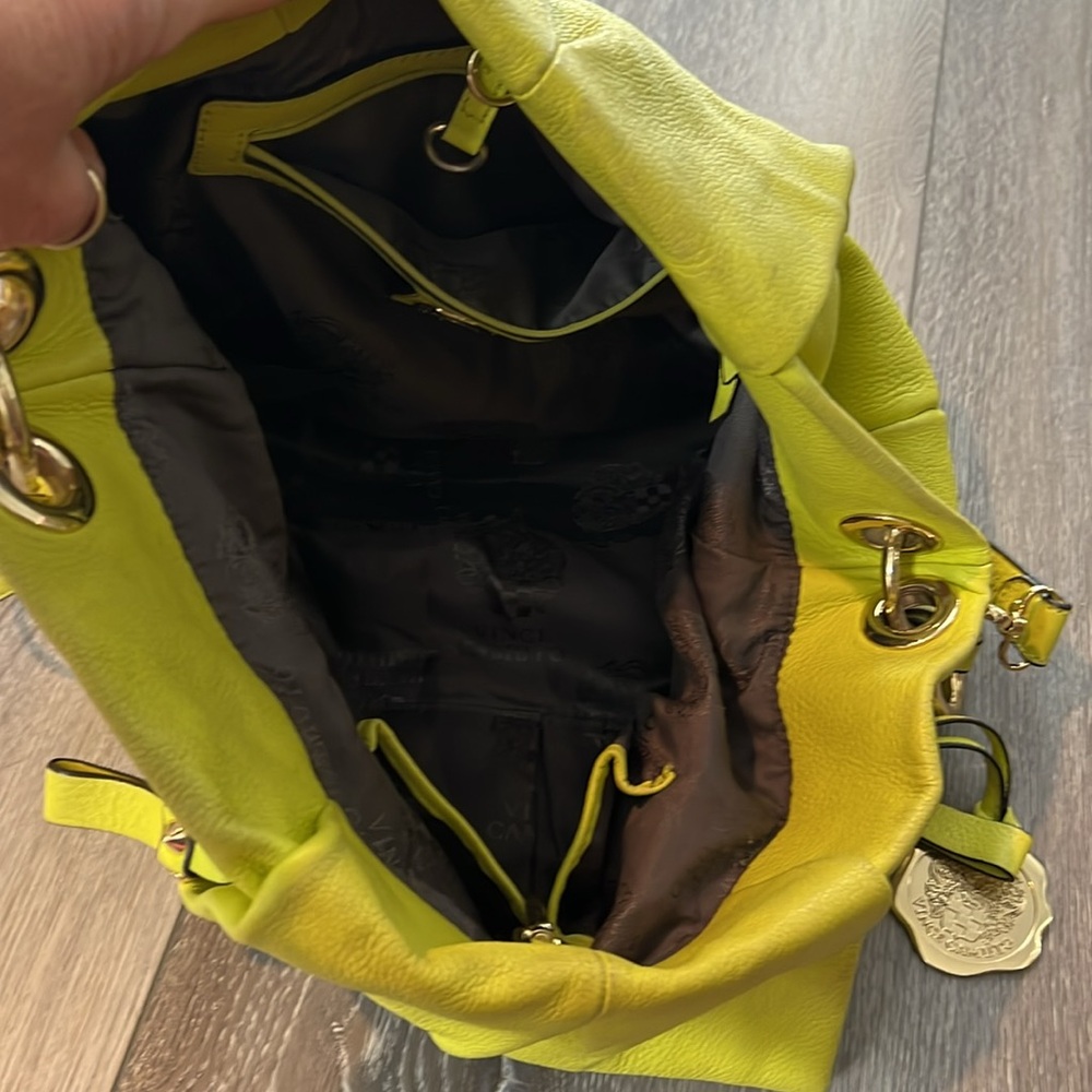 Vince Camuto Sonata Limeade leather bag - Picture 7 of 12